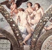 Cupid and the Three Graces, RAFFAELLO Sanzio